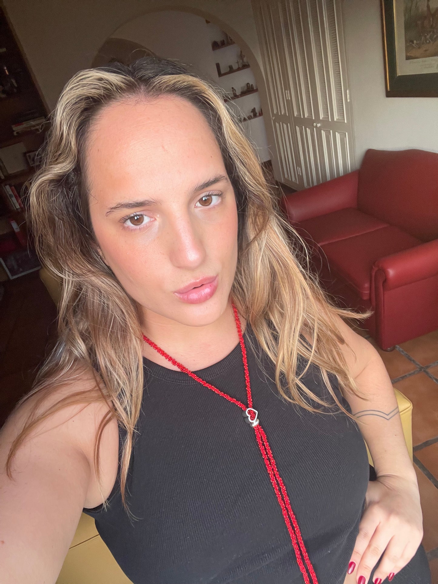 Corbatin Luly Rojo