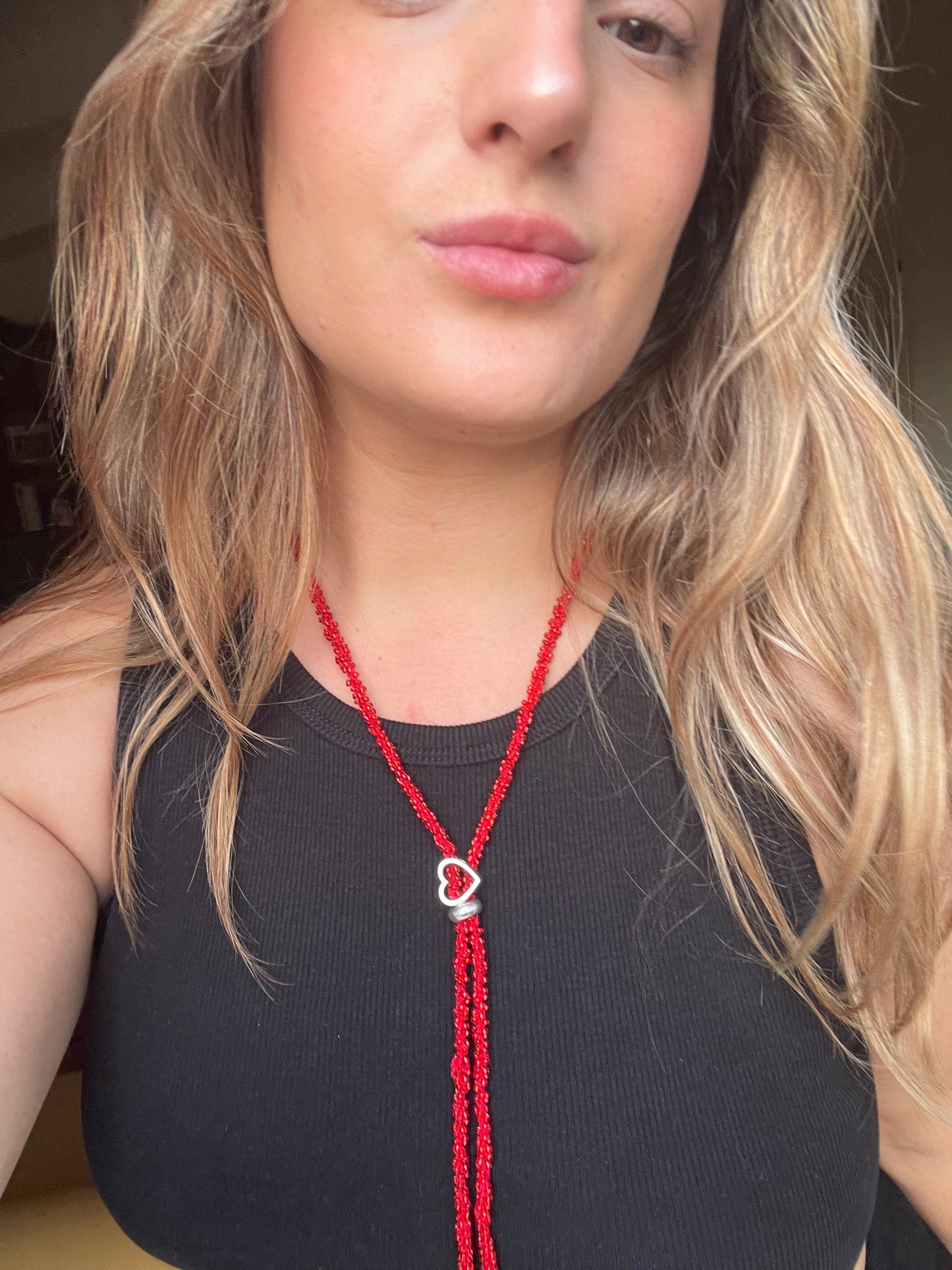Corbatin Luly Rojo