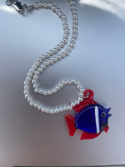 Collar Pez Azul