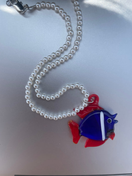 Collar Pez Azul