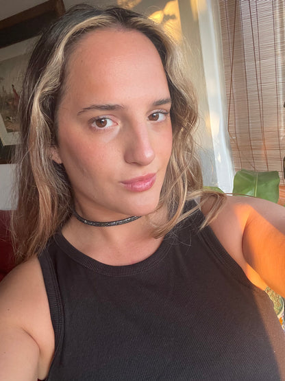 Choker Negra Glow
