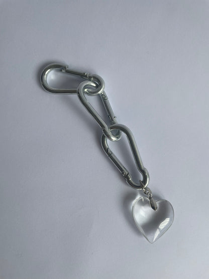 Key Charm Lili Transparente